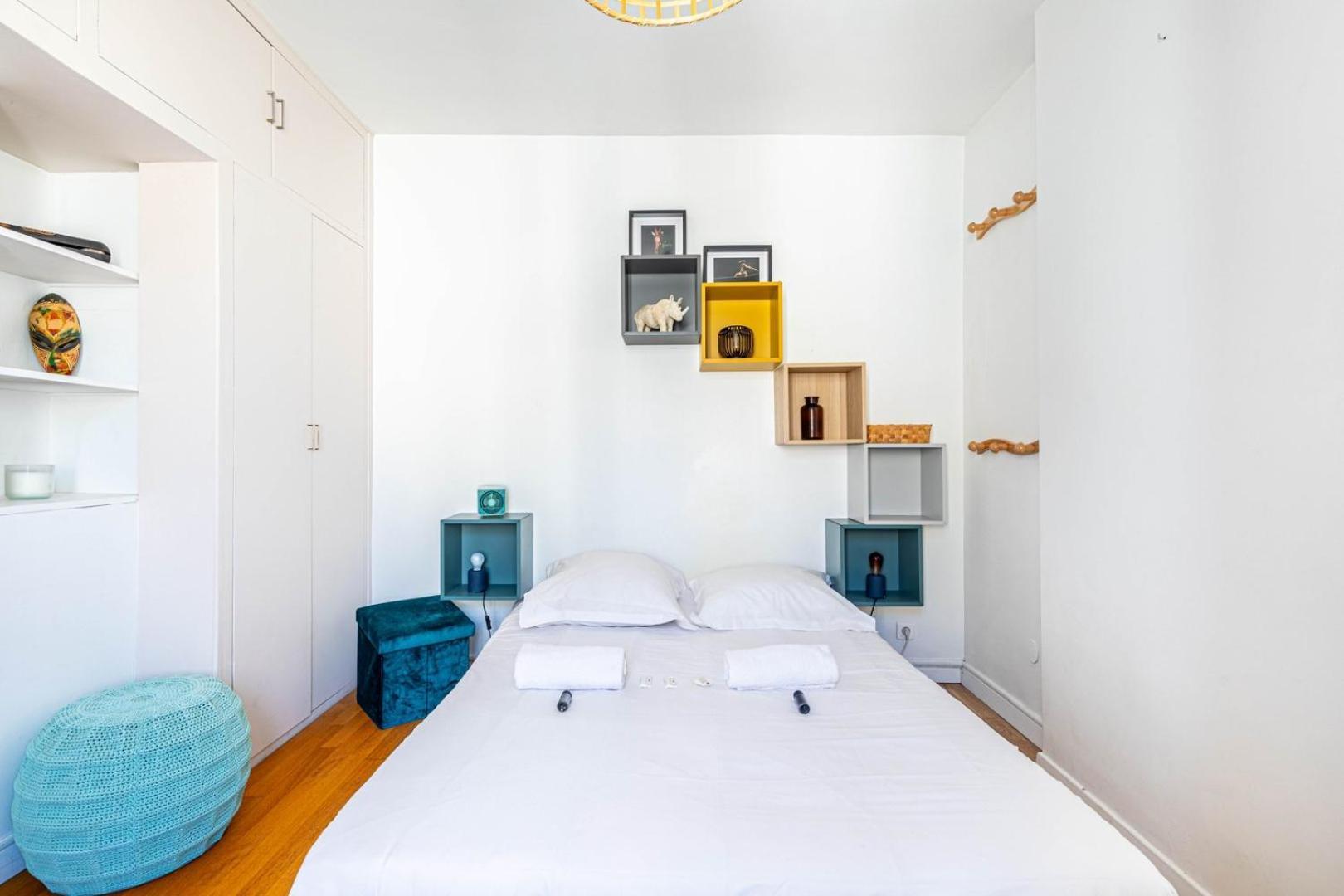 Guestready - Pour 2 A Deux Pas Du Metro Appartement Parijs